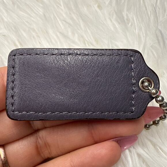 2" COACH Fob Bag Charm Hang tag Hangtag - Picture 2 of 2